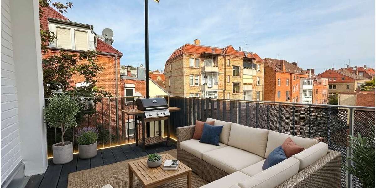 Etagenwohnung Stuttgart Stuttgart-Süd - 2 Zimmer, 53 m&sup2;, 1.250&euro; | Angebot:27479328
