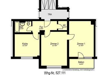 Wohnung Stuttgart Heilbronner Straße - 2 Zimmer, 60 m&sup2;, 610&euro; | Angebot:27516040