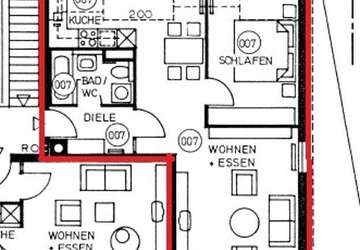 Wohnung Stuttgart Bad Cannstatt - 2 Zimmer, 58 m&sup2;, 800&euro; | Angebot:27505386