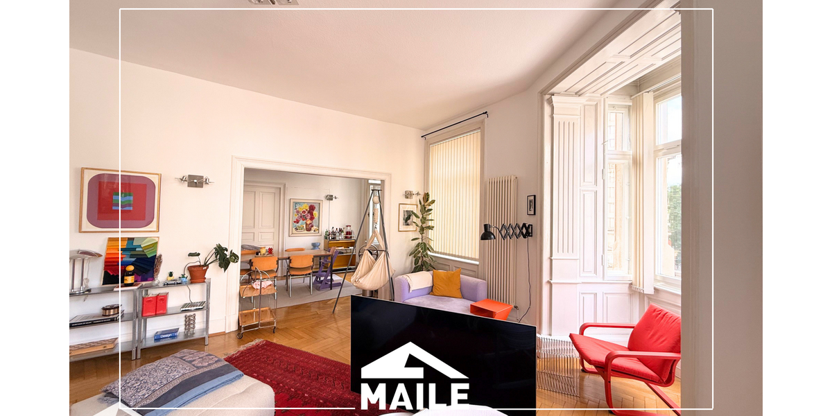 Etagenwohnung Stuttgart Stuttgart-Mitte Mitte - 5 Zimmer, 161 m&sup2;, 2.400&euro; | Angebot:27319256