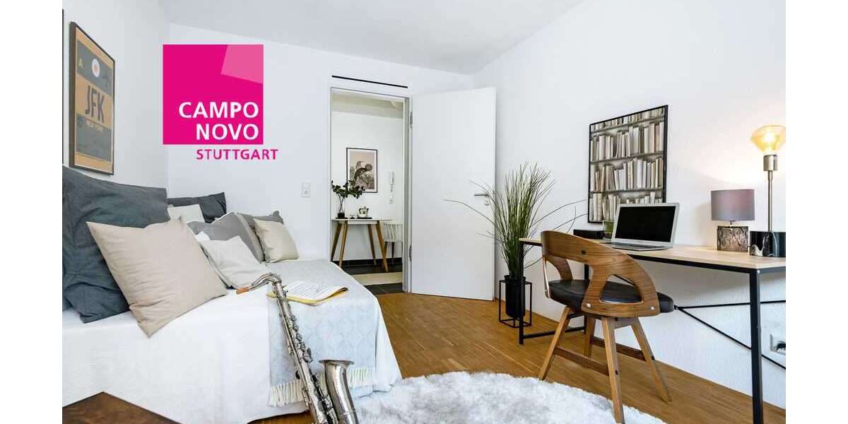 Etagenwohnung Stuttgart Wallgraben-West - 1 Zimmer, 23 m&sup2;, 455&euro; | Angebot:26894372